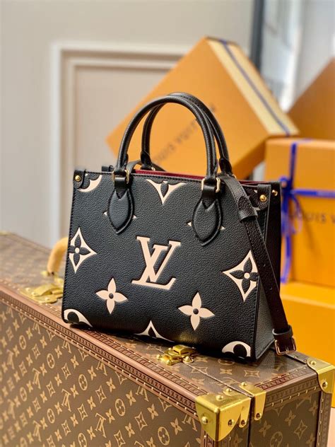 Louis Vuitton satchel bag black